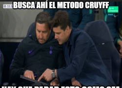 Enlace a Pochettino no sabe qué hacer