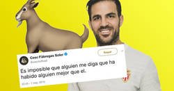 Enlace a Cesc pregunta si hay alguien mejor que Messi, y twitter le propone algunos