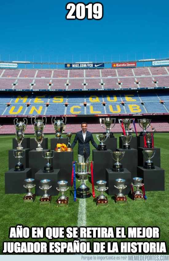 1073368 - Xavi Hernández anuncia su retirada como jugador