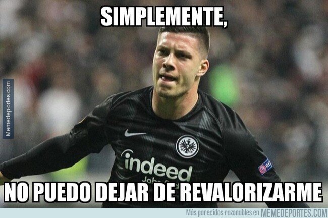 1073397 - El precio de Jovic sube al igual que su balance goleador