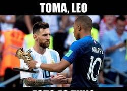 Enlace a La sanción de Mbappé da la Bota de Oro directamente a Leo Messi