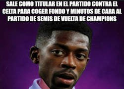 Enlace a Dembélé y su mala fortuna con las lesiones...