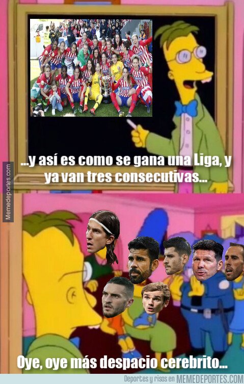 1073606 - El Atlético de Madrid tiene que aprender mucho del Atlético femenino...