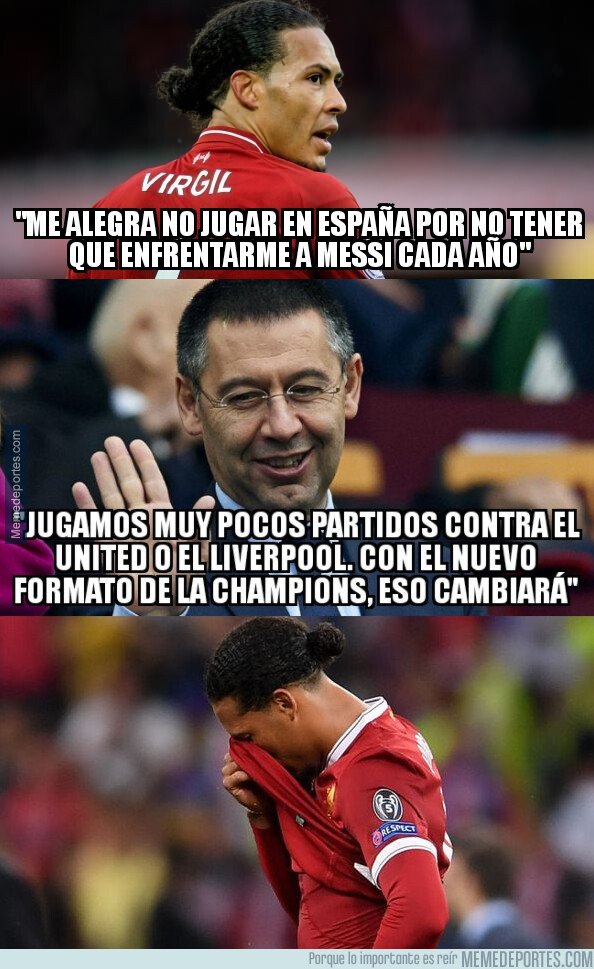 1073640 - A Van Dijk no le gustarán las declaraciones de Bartomeu