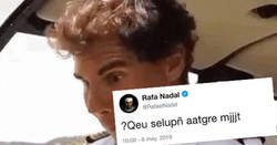 Enlace a Rafa Nadal sube esto a twitter... y hay varias teorías
