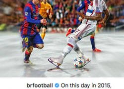 Enlace a Le recuerdan a Boateng cuando Messi le dejó sentado y éste le lanza un dardo al argentino