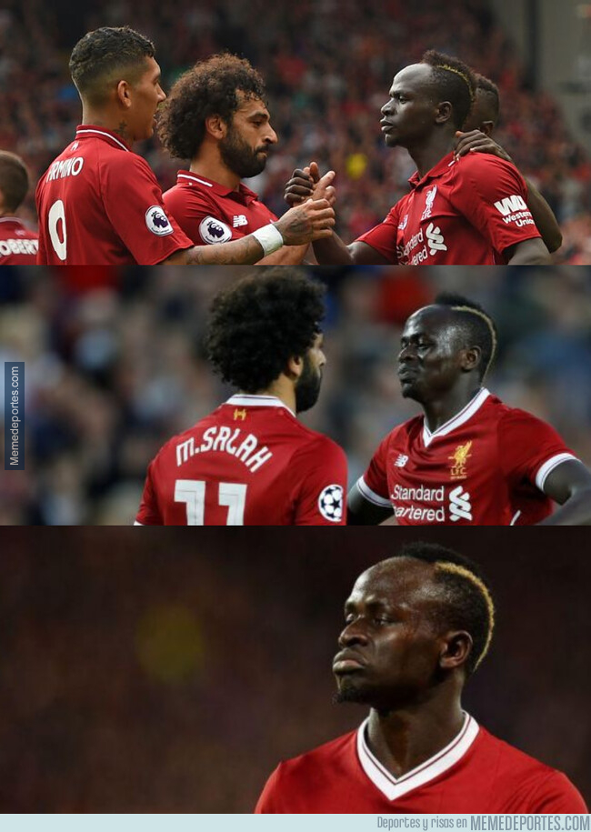 1073707 - Sadio Mané se queda solo en ataque