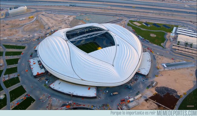 1073754 - Qatar revela un nuevo estadio en forma de vagina gigante para el Mundial 2022