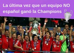 Enlace a Todo esto ha pasado desde que un equipo NO español ganó la Champions