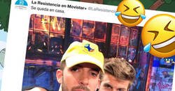 Enlace a La Resistencia se ceba de Piqué con 11 tweets dejándolo por el suelo. Y eso que son colegas
