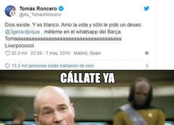 Enlace a Cállate ya, Roncero