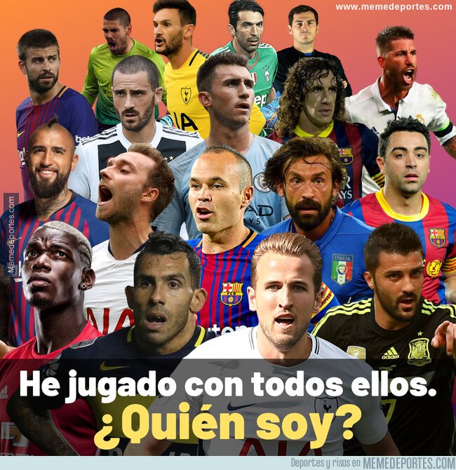 1074407 - He jugado al lado de todos estos cracks. ¿Puedes adivinar quién soy?