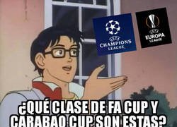 Enlace a Las finales europeas bien podrían ser de copas inglesas
