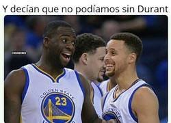 Enlace a Los Warriors avanzan y sin KD