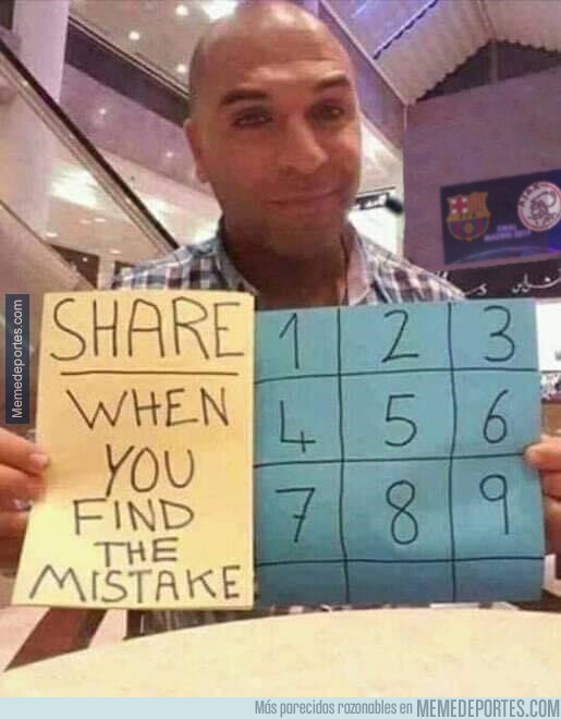 1074685 - Comparte cuando encuentres el error