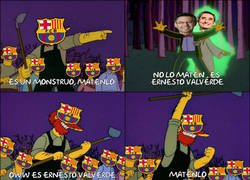 Enlace a Los culés con Valverde