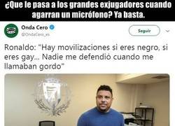 Enlace a Siempre nos quedará el Ronaldo jugador. Porque el orador...