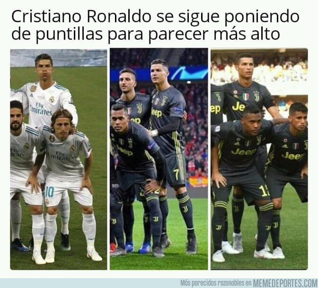 1075116 - A Cristiano le gustaría ser más alto