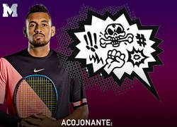 Enlace a Lo peor de Nick Kyrgios. Un tipo que no ama el tenis.
