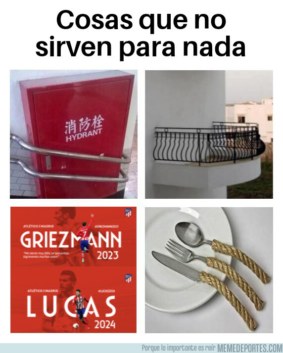 1075256 - Las renovaciones en el Atlético pueden acabar en despedida solo un año después :(