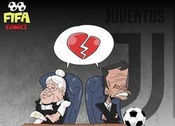 Enlace a La 'Vechia Signora' y Allegri separan sus caminos, por @fifacomics_