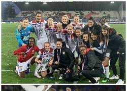 Enlace a 4 champions al hilo, y un nuevo triplete para el Lyon femenil Femenil