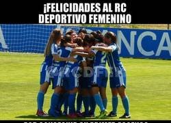 Enlace a Día histórico en A Coruña para el deporte femenino