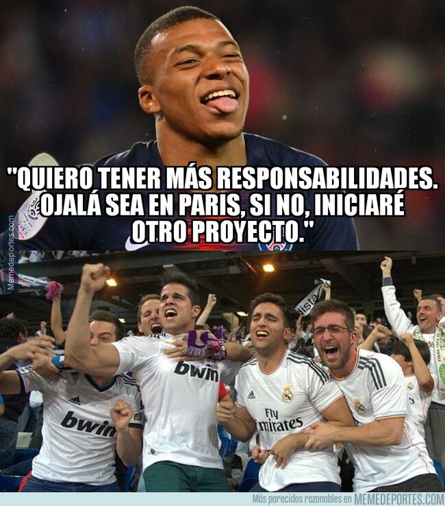 1075576 - Lo último que ha dicho Mbappé gustará al madridismo