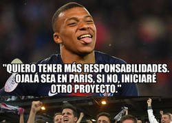 Enlace a Lo último que ha dicho Mbappé gustará al madridismo