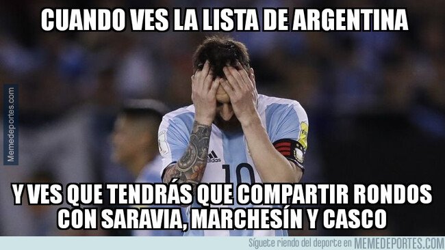 1075794 - La albiceleste rodeando a Messi de 'buenos' jugadores, como de costumbre