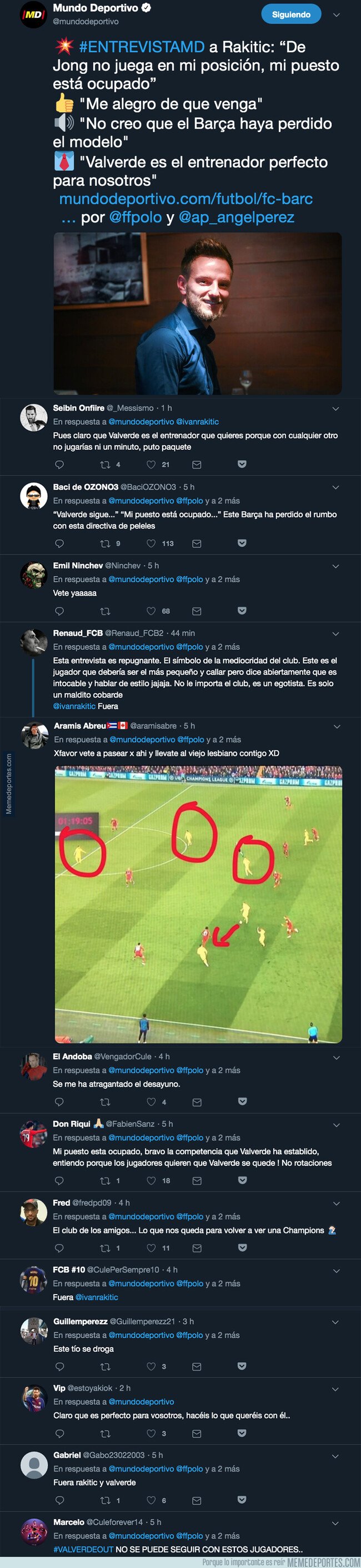 1075810 - Rakitic la lía parda con los culés por decir esta frase sobre De Jong y su futuro en el equipo