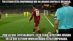 Enlace a Arnold acabó con la temporada de Ter Stegen