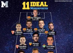 Enlace a El 11 IDEAL MEMEDEPORTES de LaLiga 2018/19 elegido por nuestros seguidores de Instagram