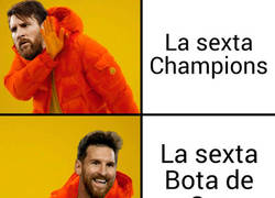 Enlace a Messi gana su sexta Bota de Oro pero no pudo darle su sexta Champions al Barça