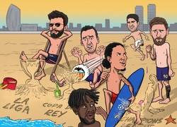 Enlace a La temporada del Barça, por @brfootball