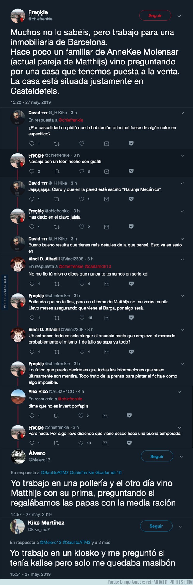 1076277 - El detalle que se acaba de conocer por el que Matthijs de Ligt podría ya tener cerrado su fichaje por el Barça