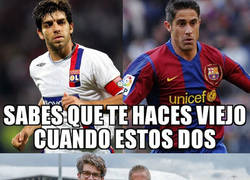 Enlace a Sylvinho y Juninho ahora parecen sus padres