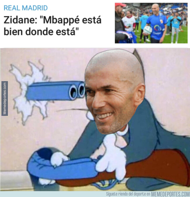 1076325 - Zidane descarta a Mbappé cuando más posible parecía