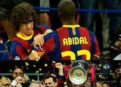Enlace a Hoy hace 8 años, Puyol nos regalaba esta gran imagen