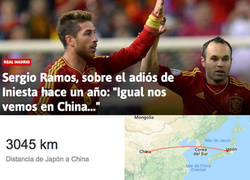 Enlace a Para Ramos lo mismo da que sea Japón como si es China
