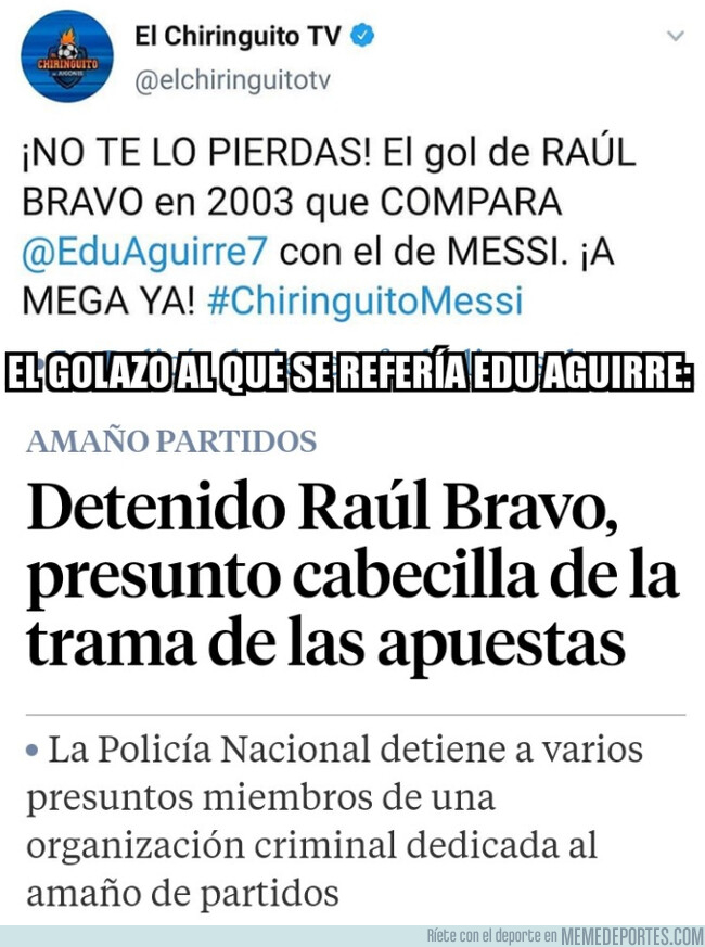 1076431 - ¡Menudo golazo de Raúl Bravo!
