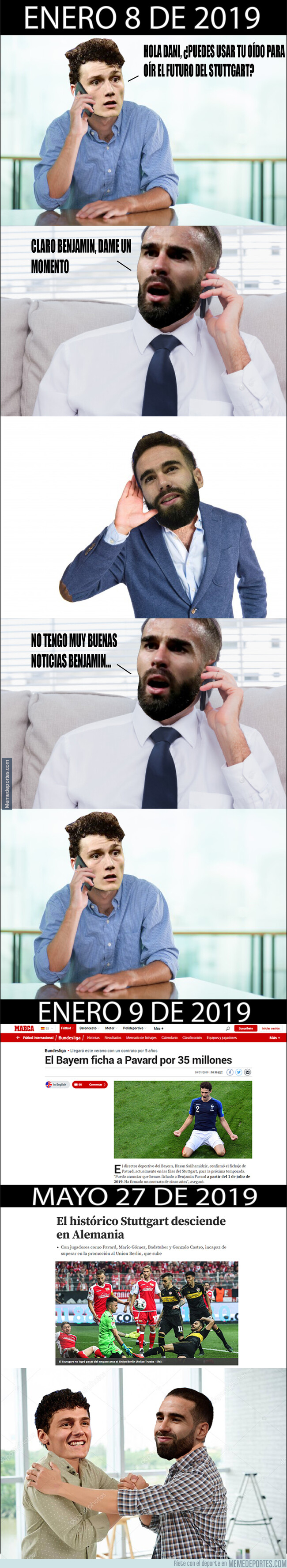 1076471 - Pavard supo todo desde un principio con un poco de ayuda