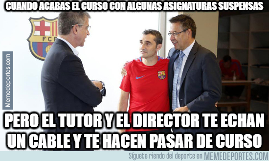 1076479 - Valverde a pesar de lo de Anfield y la Copa del Rey, seguirá un año más entrenando al Barça.
