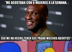 Enlace a Cada vez que Lamar Odom habla, sube el pan