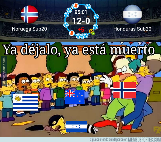 1076584 - Lamentable resultado para los jóvenes Hondureños