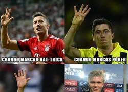 Enlace a Flipas con lo hecho por Håland, aunque no sirva para nada...