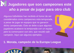 Enlace a Jugadores que son campeones este año a pesar de jugar para otro club
