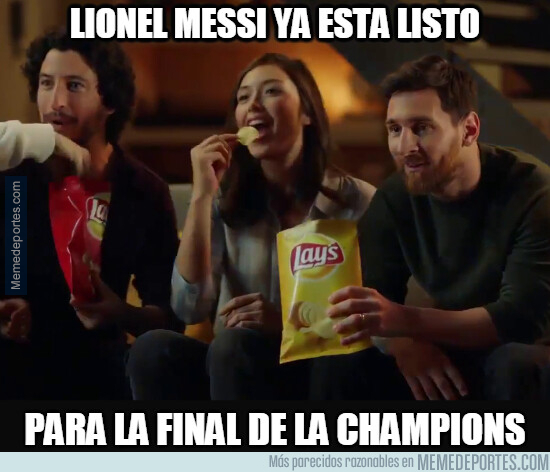 1076731 - Messi a punto de disfrutar a lo grande