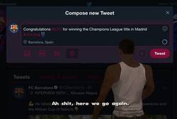 Enlace a O el Barça toma medidas o el año que viene seguirá felicitando a otros equipos (hasta puede que vuelva a ser el Madrid).