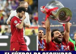 Enlace a Salah pudo quitarse esa espina